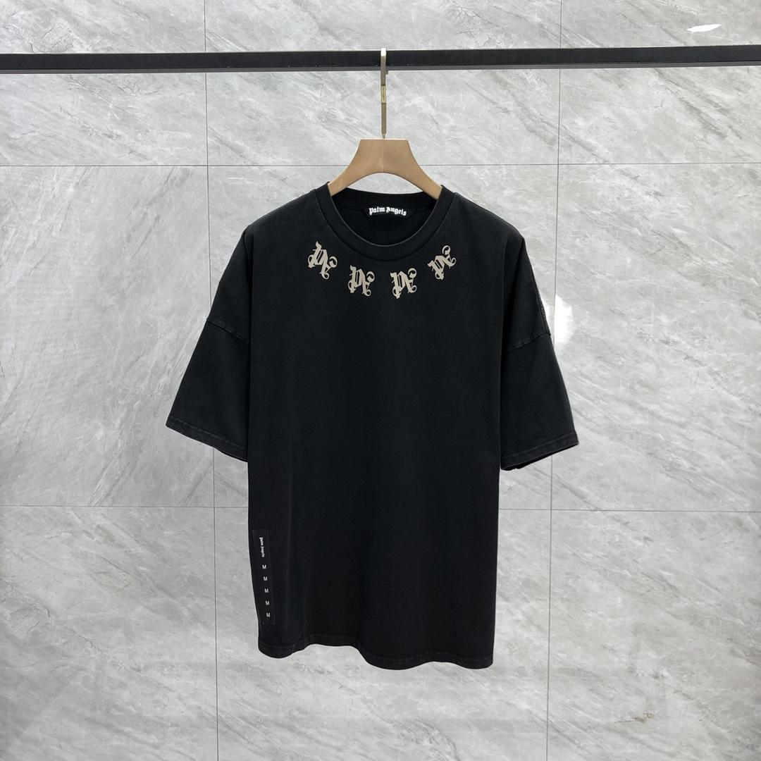Palm Angels Statement Monogram T-Shirt  - DopestKickz