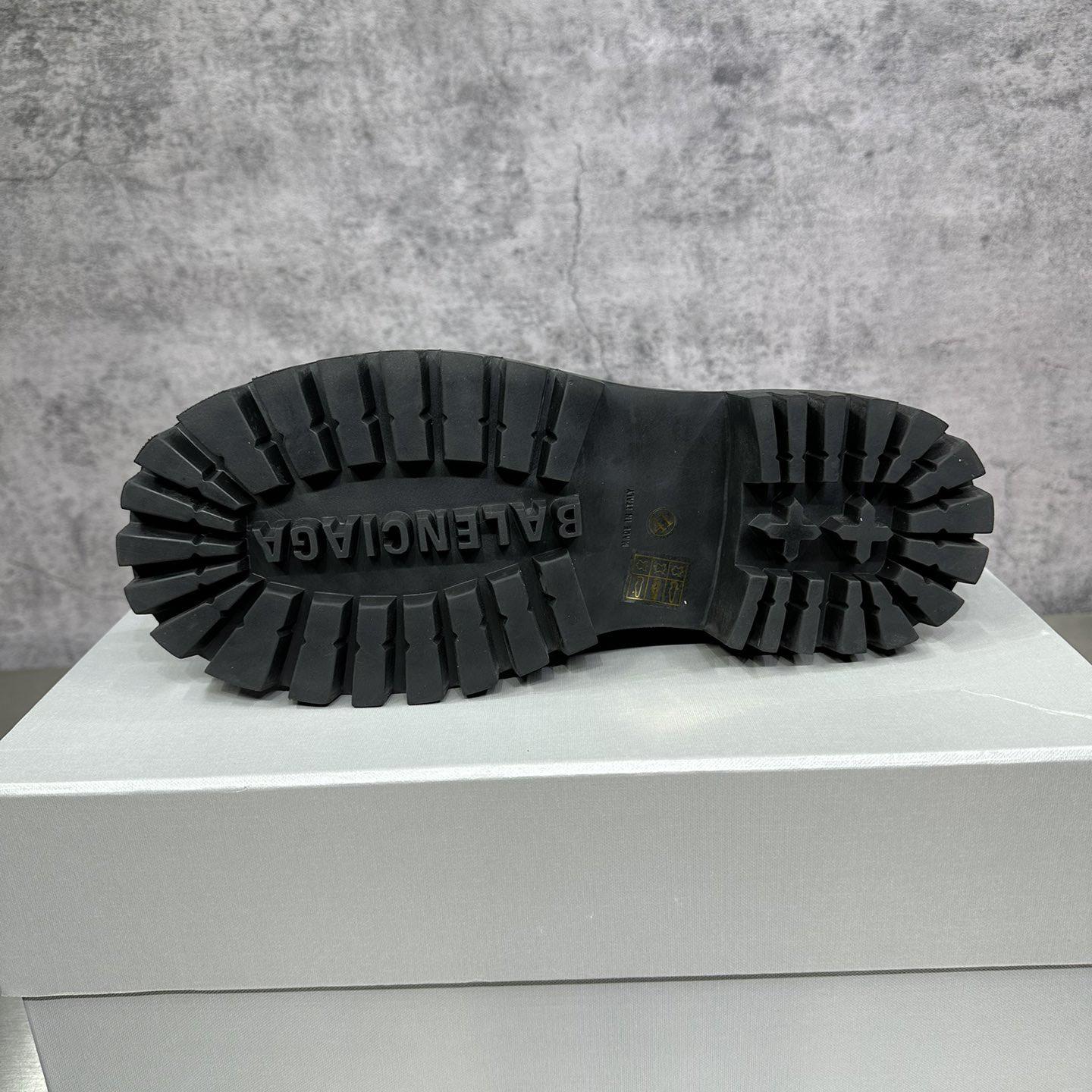 Balenciaga Strike 20mm Boot In Dark Green Camo Print On Canvas - DopestKickz