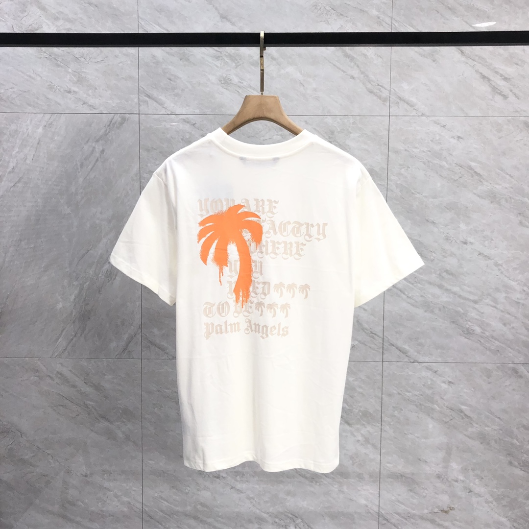 Palm Angels Statement Monogram T-Shirt  - DopestKickz