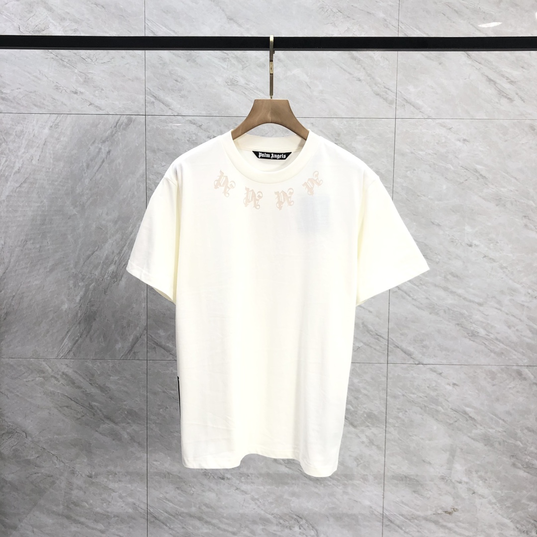 Palm Angels Statement Monogram T-Shirt  - DopestKickz
