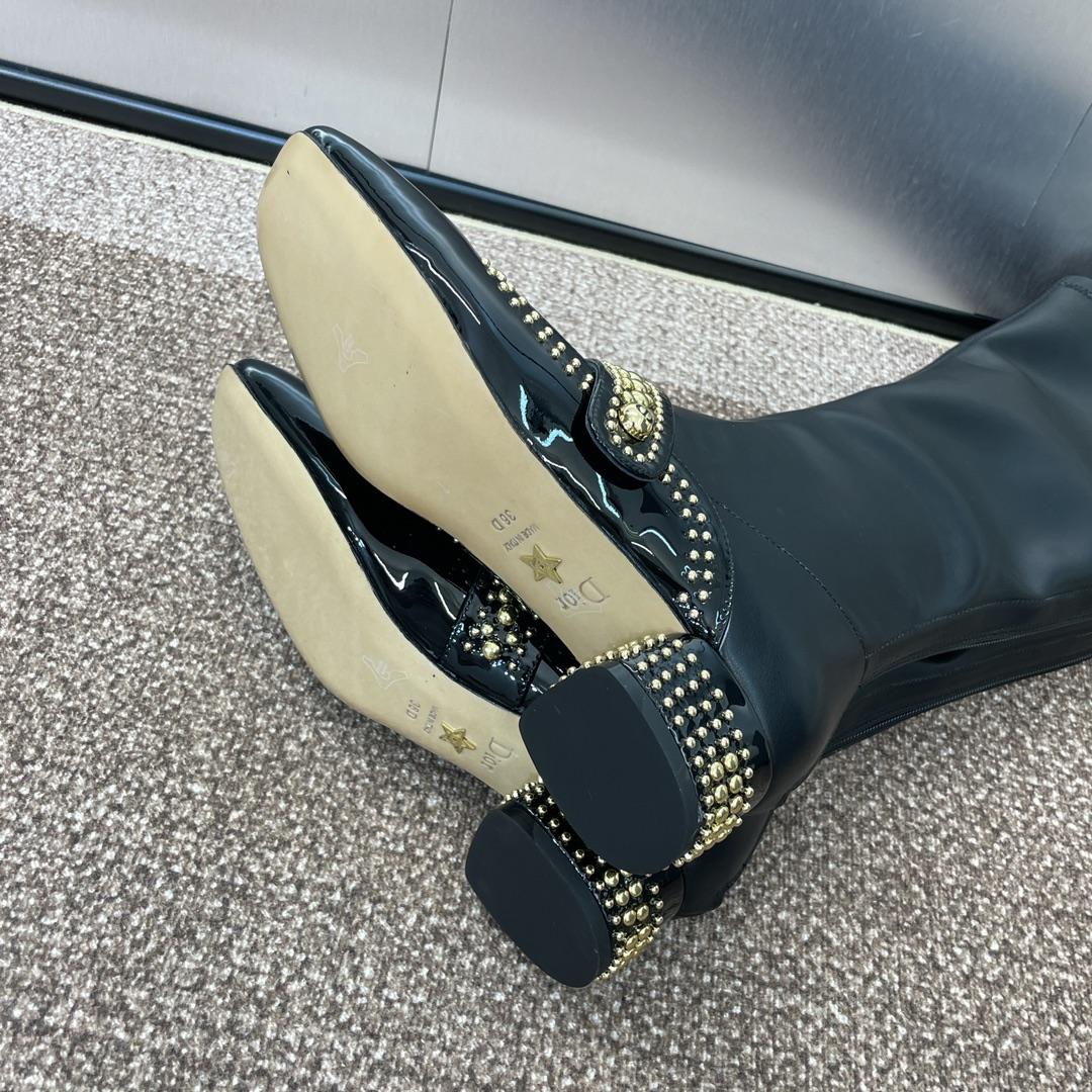 Dior Belle-D Heeled Boot - DopestKickz
