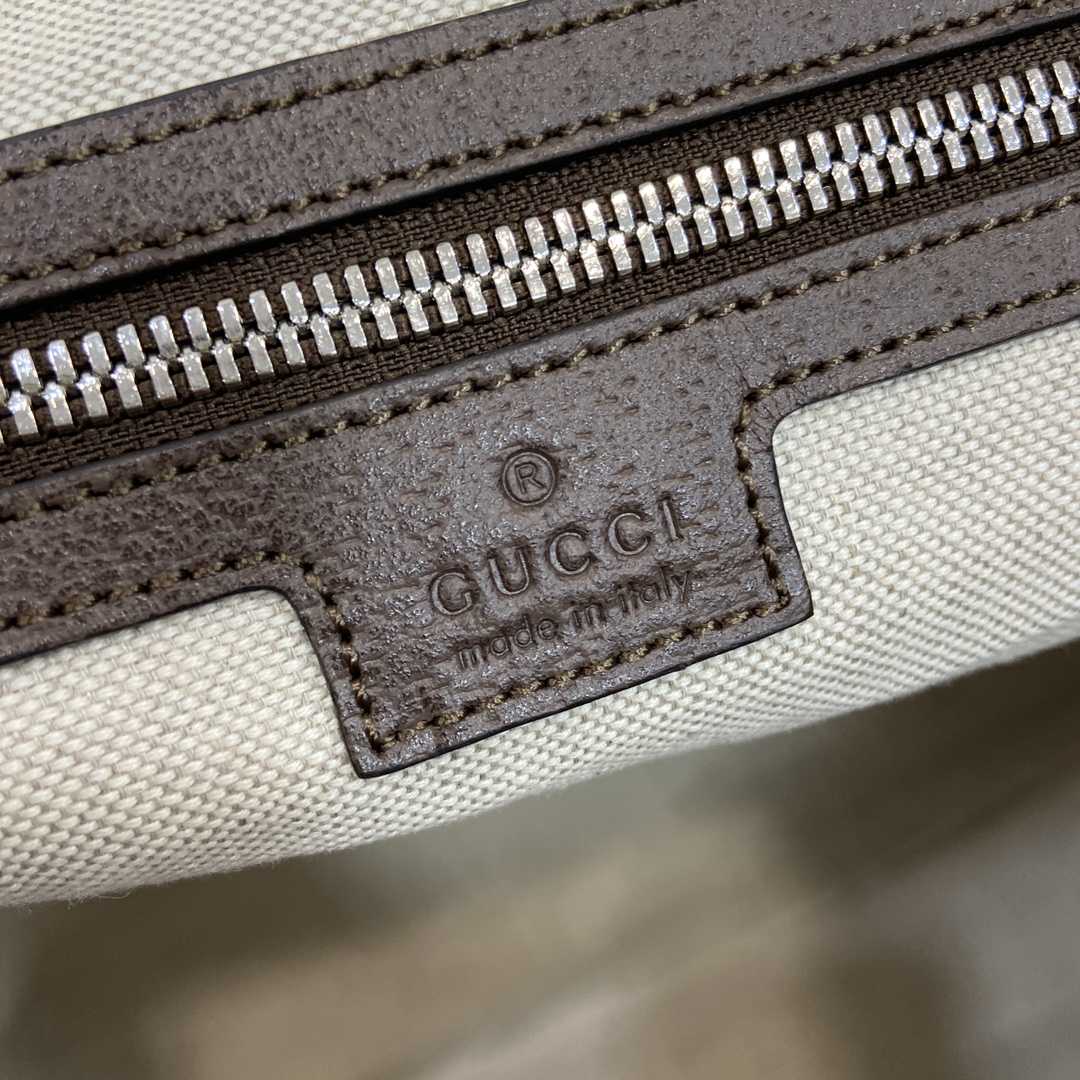 Gucci Canvas Tote Bag With Embossed Detail  （48-48-17cm） - DopestKickz