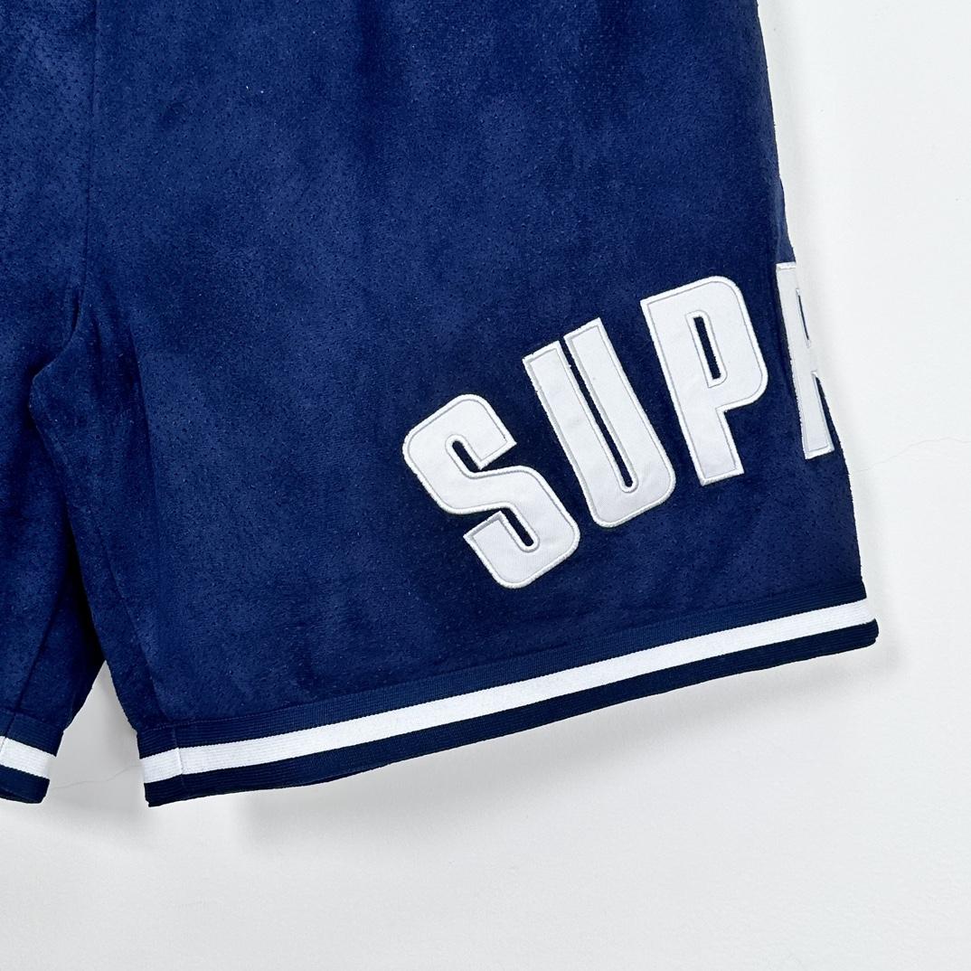 Supreme Ultra Suede Mesh Shorts - DopestKickz