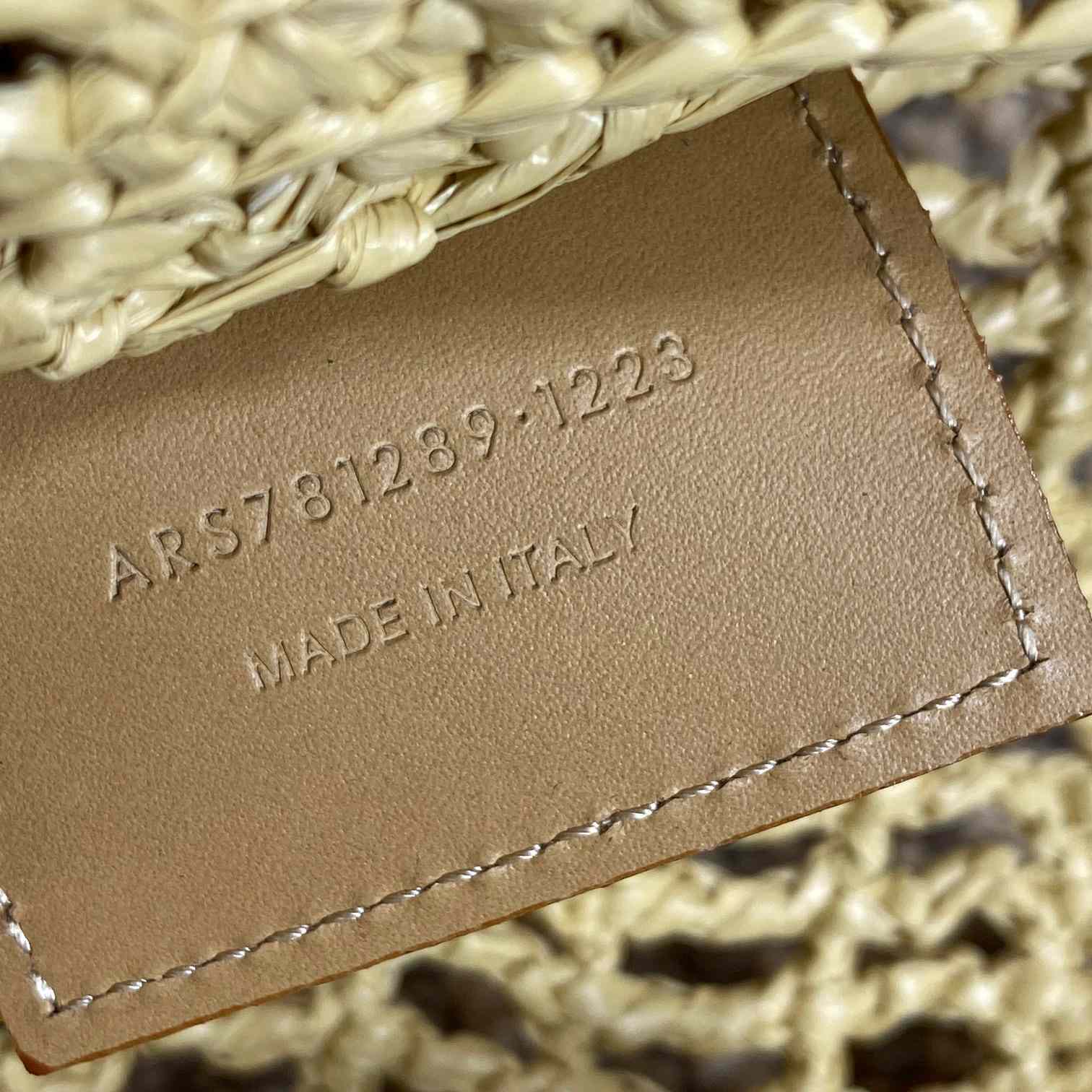 Saint Laurent Oxalis In Raffia Crochet And Leather - DopestKickz