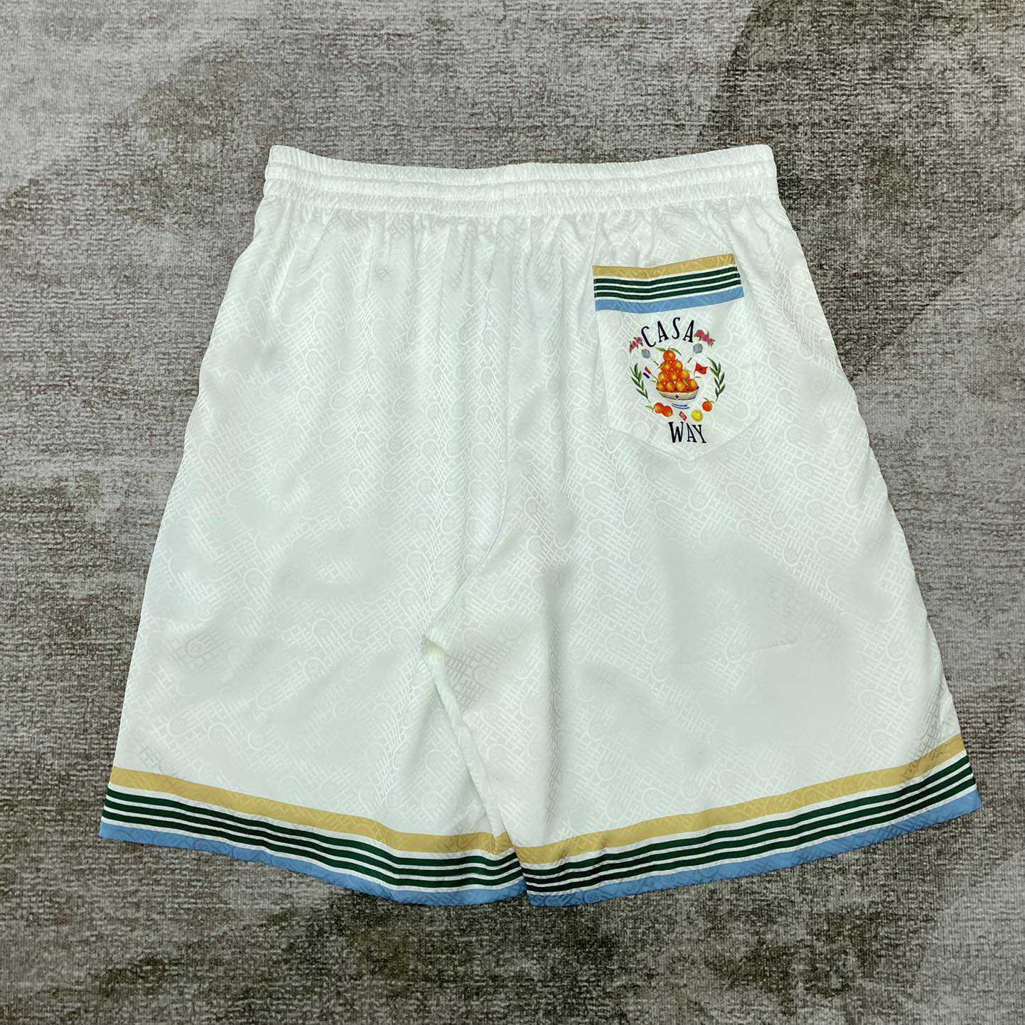 Casablanca Casa Way Monogram Shorts    CA3479 - DopestKickz