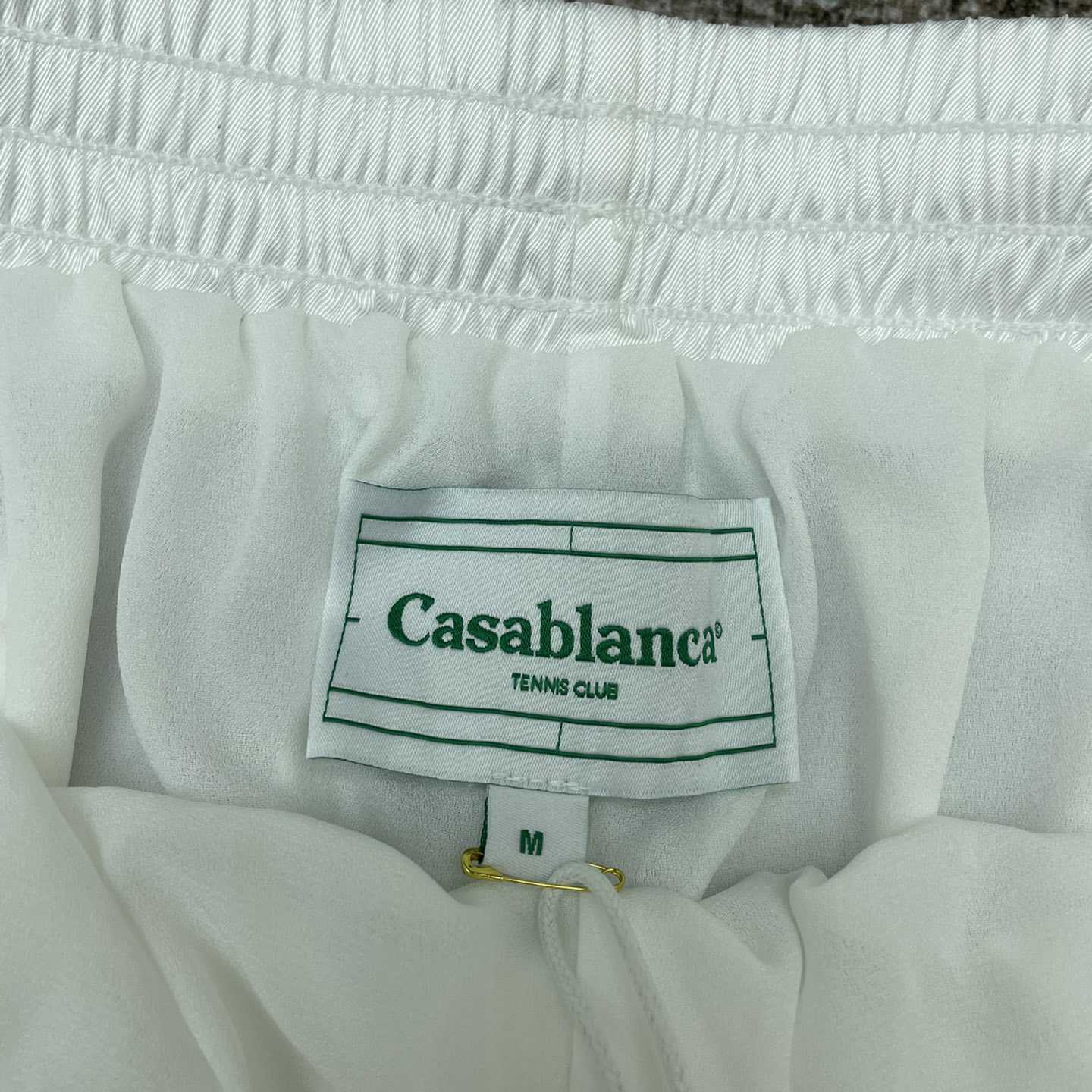 Casablanca Le Jeu Silk Shorts  CA3477 - DopestKickz
