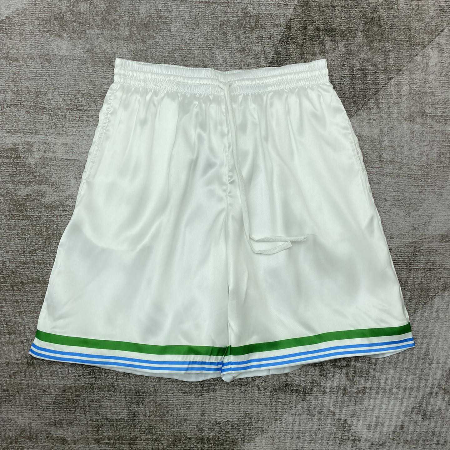 Casablanca Le Jeu Silk Shorts  CA3477 - DopestKickz