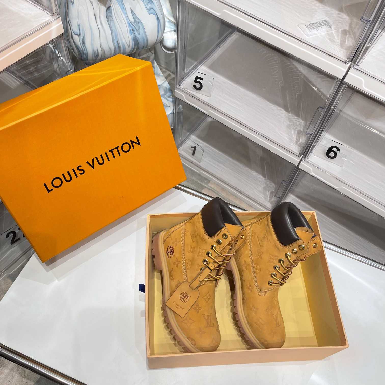 Louis Vuitton Timberland  Ankle Boot - DopestKickz