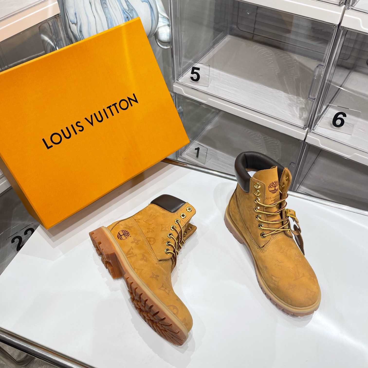 Louis Vuitton Timberland  Ankle Boot - DopestKickz
