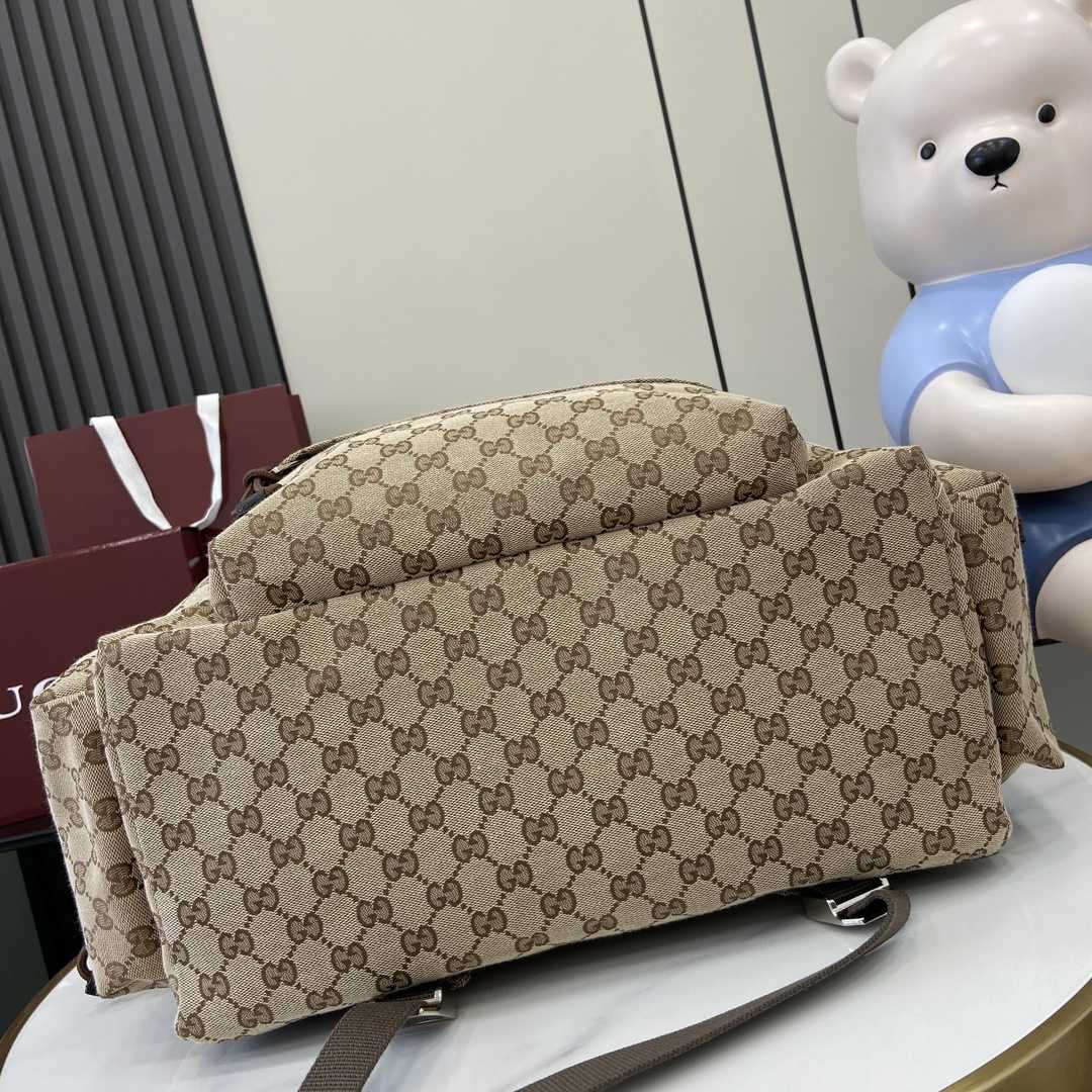 Gucci Large Backpack With Gucci Logo - DopestKickz