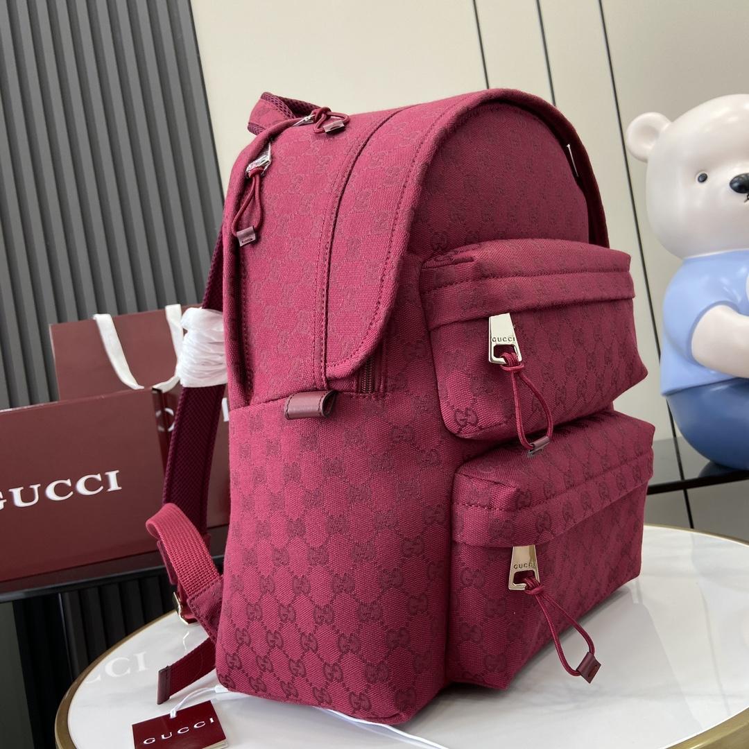 Gucci Medium Backpack With Gucci Logo - DopestKickz