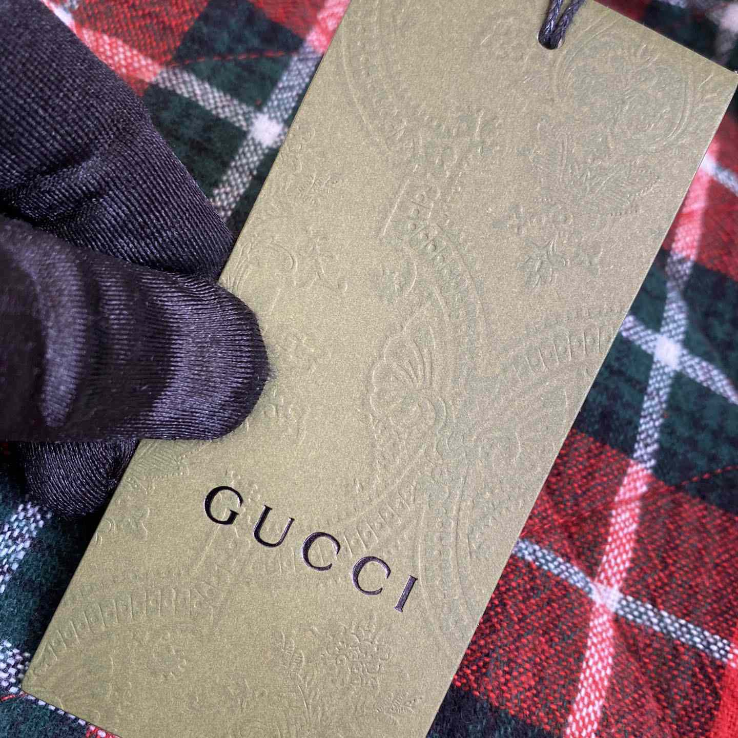 Gucci GG Jacquard Denim Shirt - DopestKickz