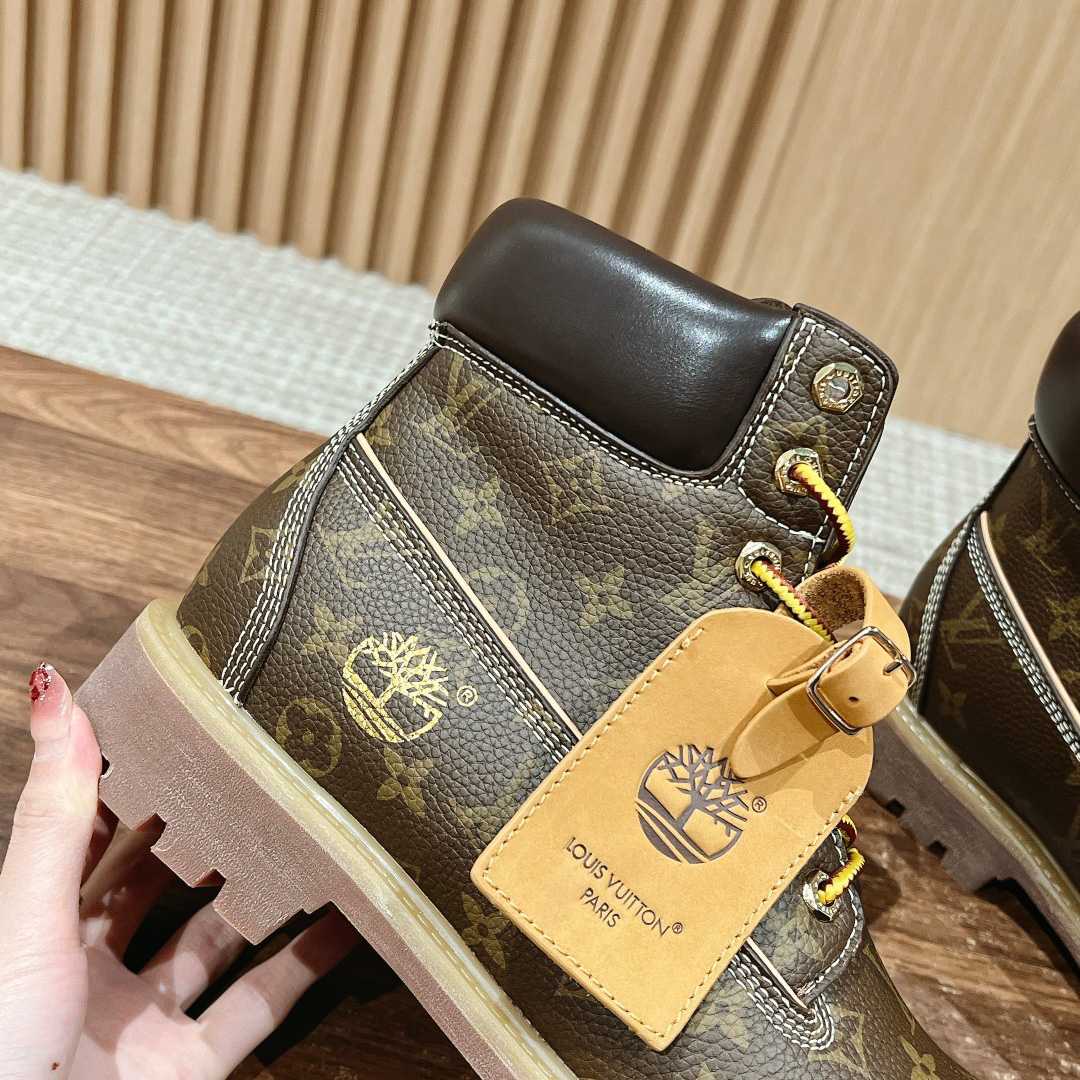 Louis Vuitton x Timberland Ankle Boot - DopestKickz