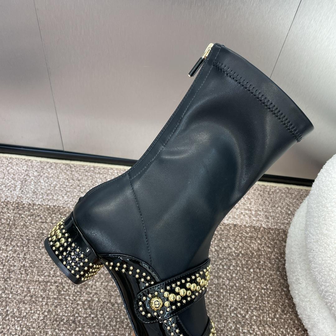 Dior Belle-D Heeled Ankle Boot - DopestKickz