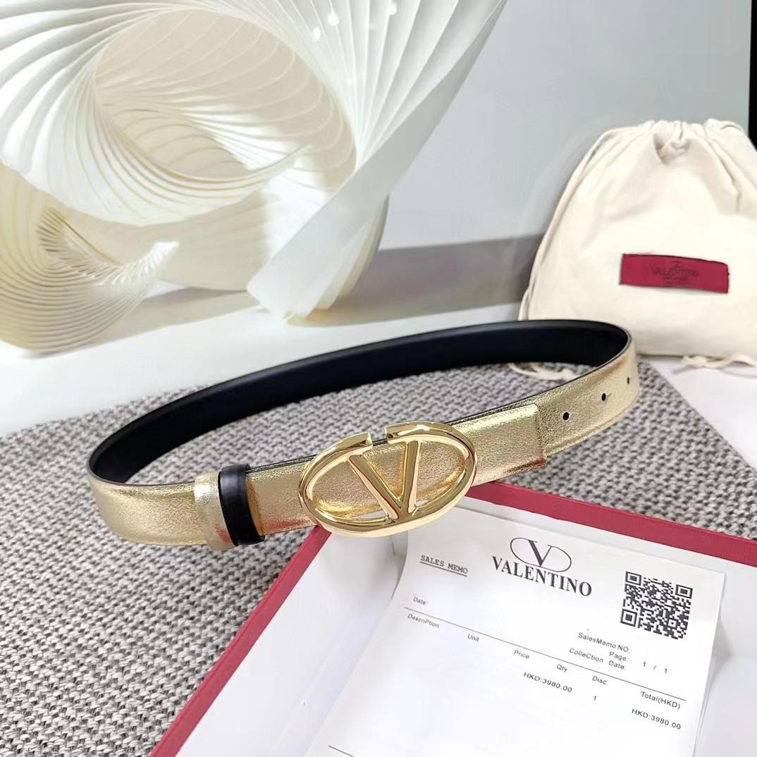 Valenti VLogo Belt    - DopestKickz