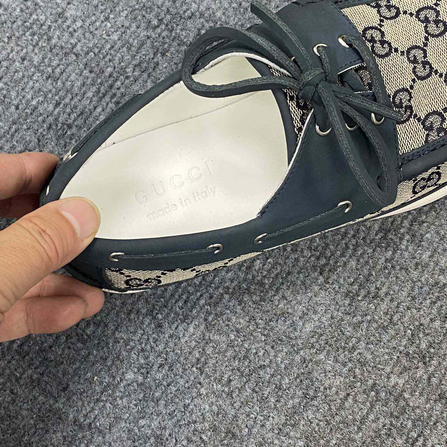 Gucci Men's Original GG Lace-up Loafer - DopestKickz