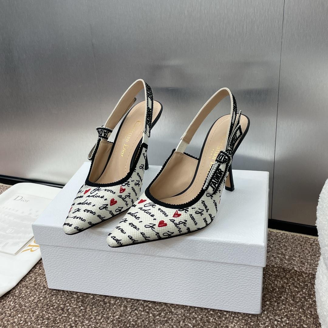 Dior J'Adior Dioramour Slingback Pump - DopestKickz