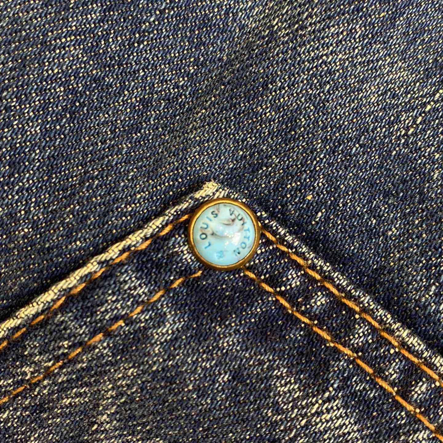 Louis Vuitton Washed Denim Workwear Pants   1AFWYZ - DopestKickz