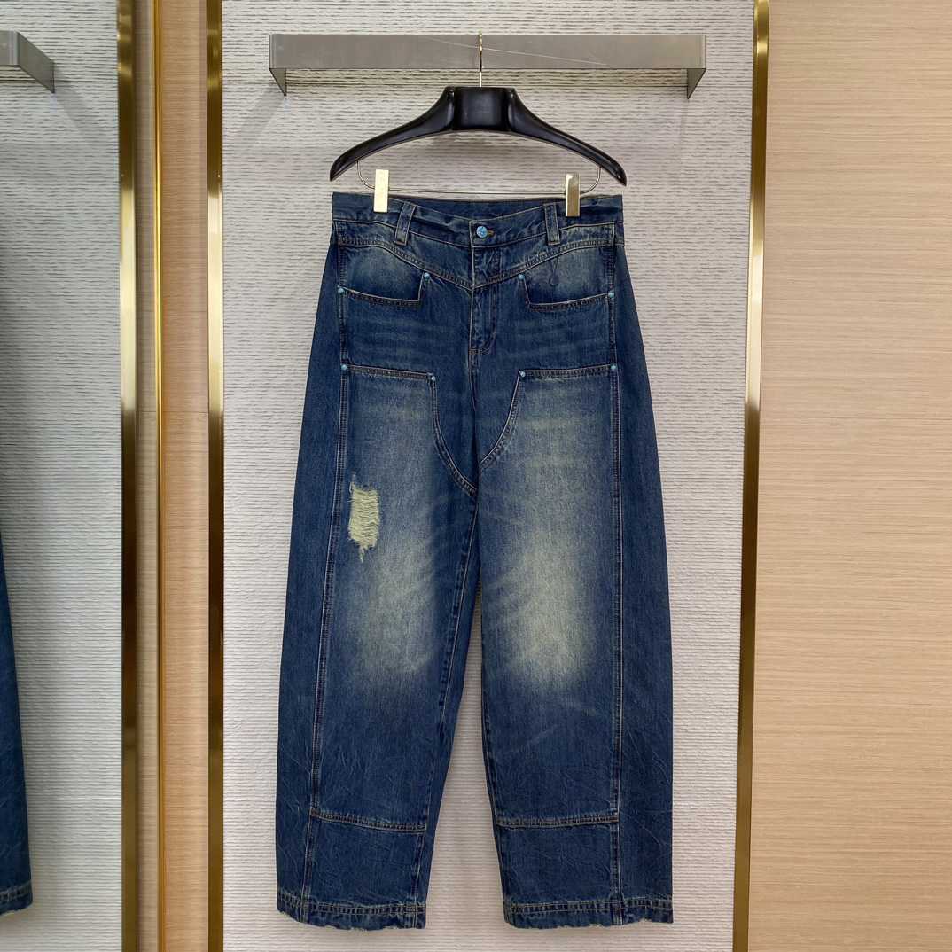 Louis Vuitton Washed Denim Workwear Pants   1AFWYZ - DopestKickz