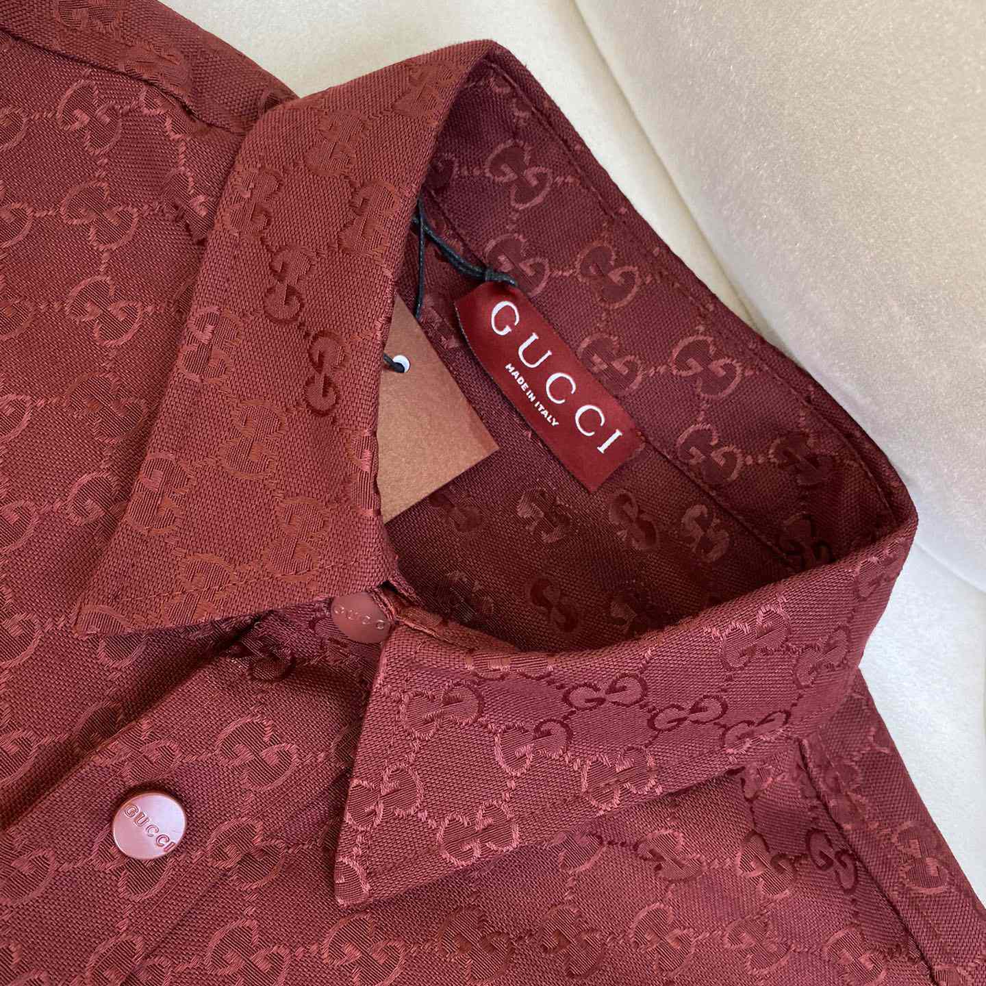 Gucci GG Canvas Shirt - DopestKickz