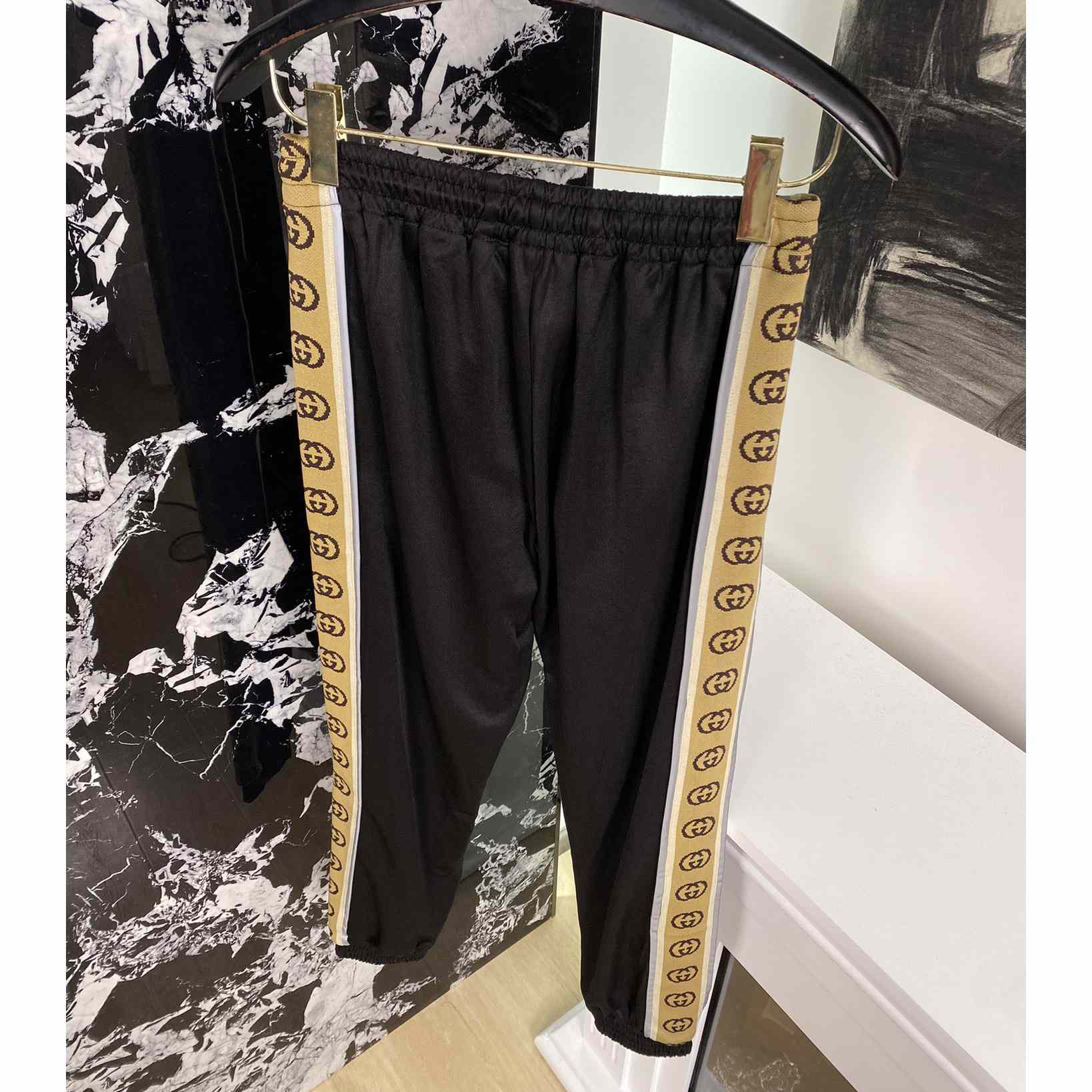 Gucci Technical Jersey Trackpants - DopestKickz