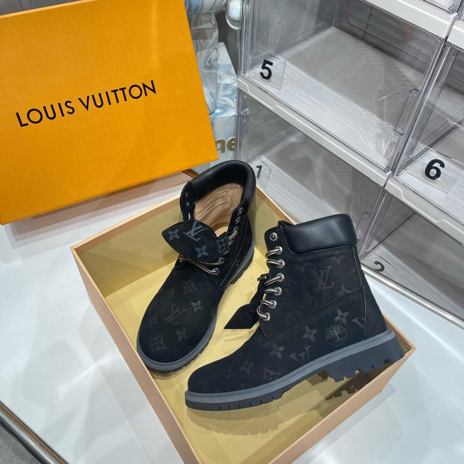 Louis Vuitton x Timberland Ankle Boot - DopestKickz
