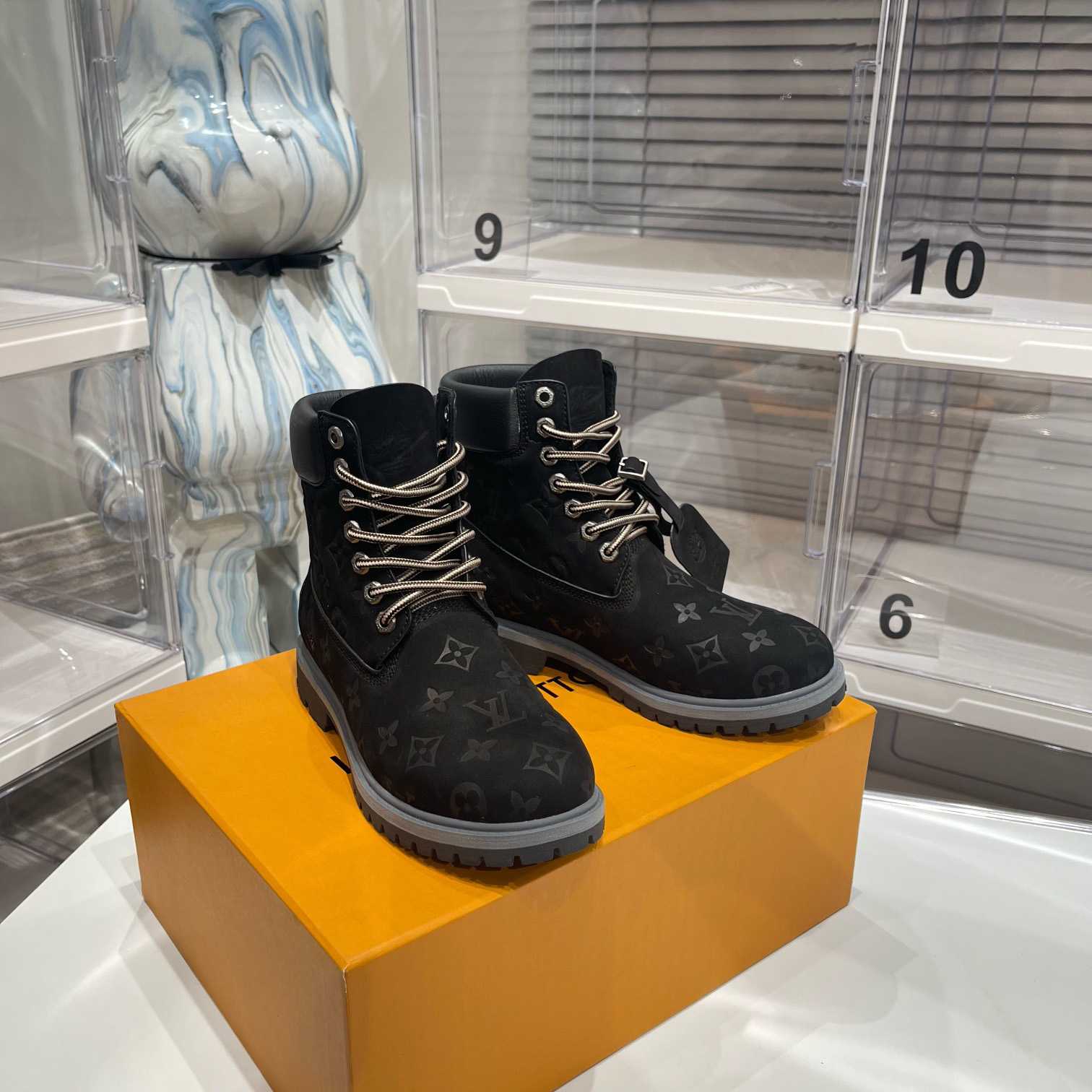 Louis Vuitton x Timberland Ankle Boot - DopestKickz