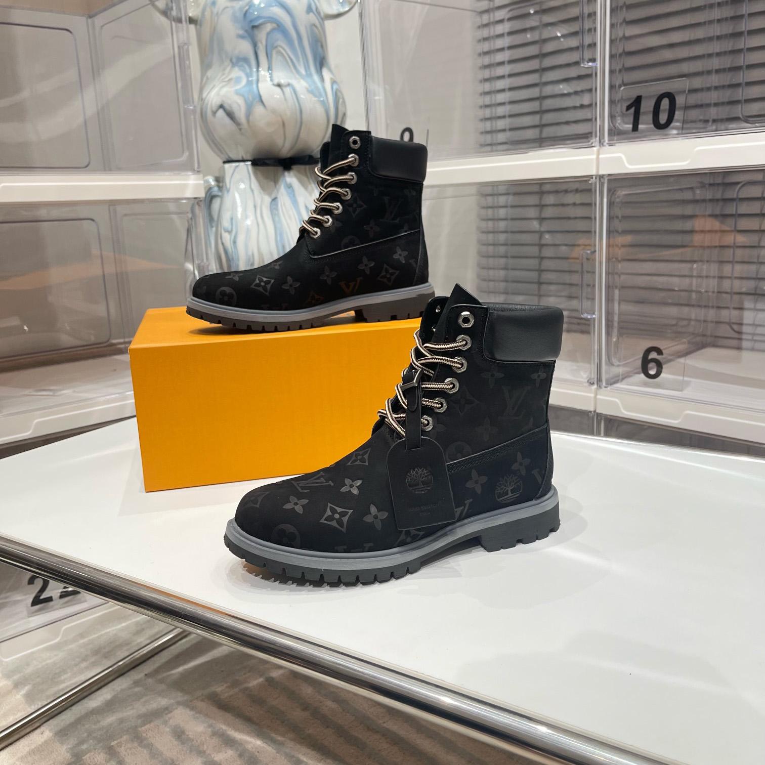 Louis Vuitton x Timberland Ankle Boot - DopestKickz