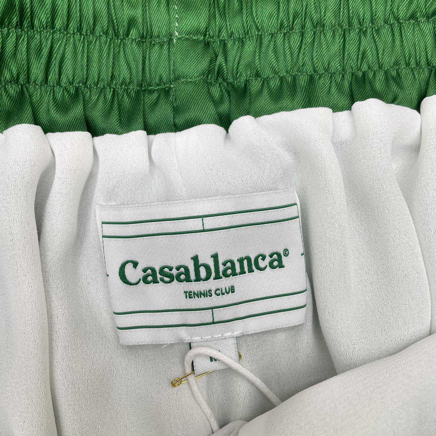 Casablanca Joyaux D'Afrique Satin Shorts   CA3509 - DopestKickz