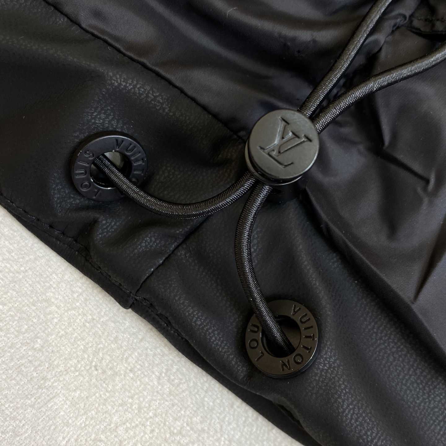 Louis Vuitton Monogram Leather Hooded Down Jacket             1AATKN              - DopestKickz