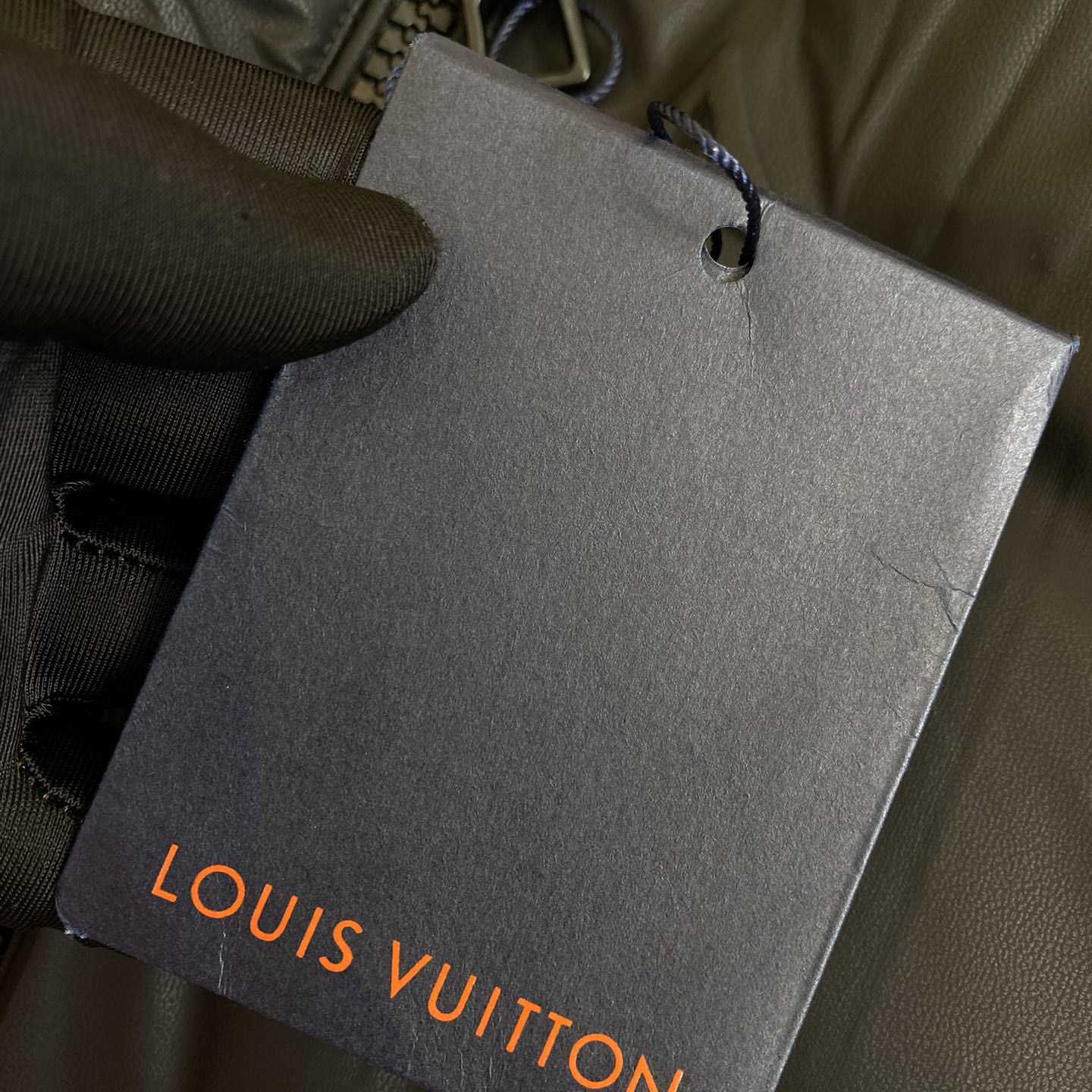 Louis Vuitton Monogram Leather Hooded Down Jacket             1AATKN              - DopestKickz