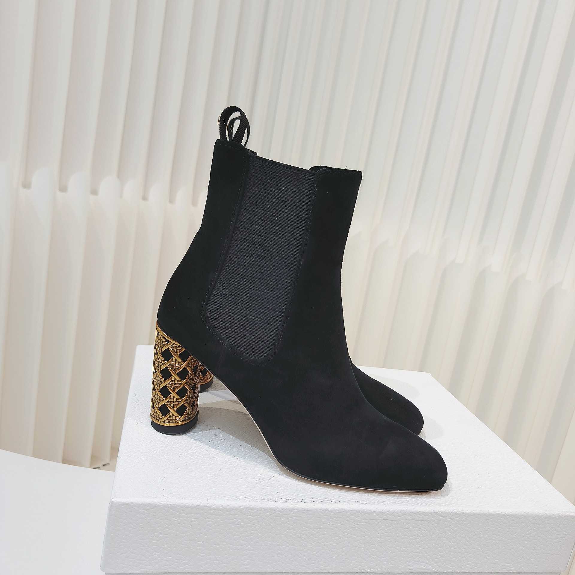 Dior Icon Heeled Ankle Boot - DopestKickz