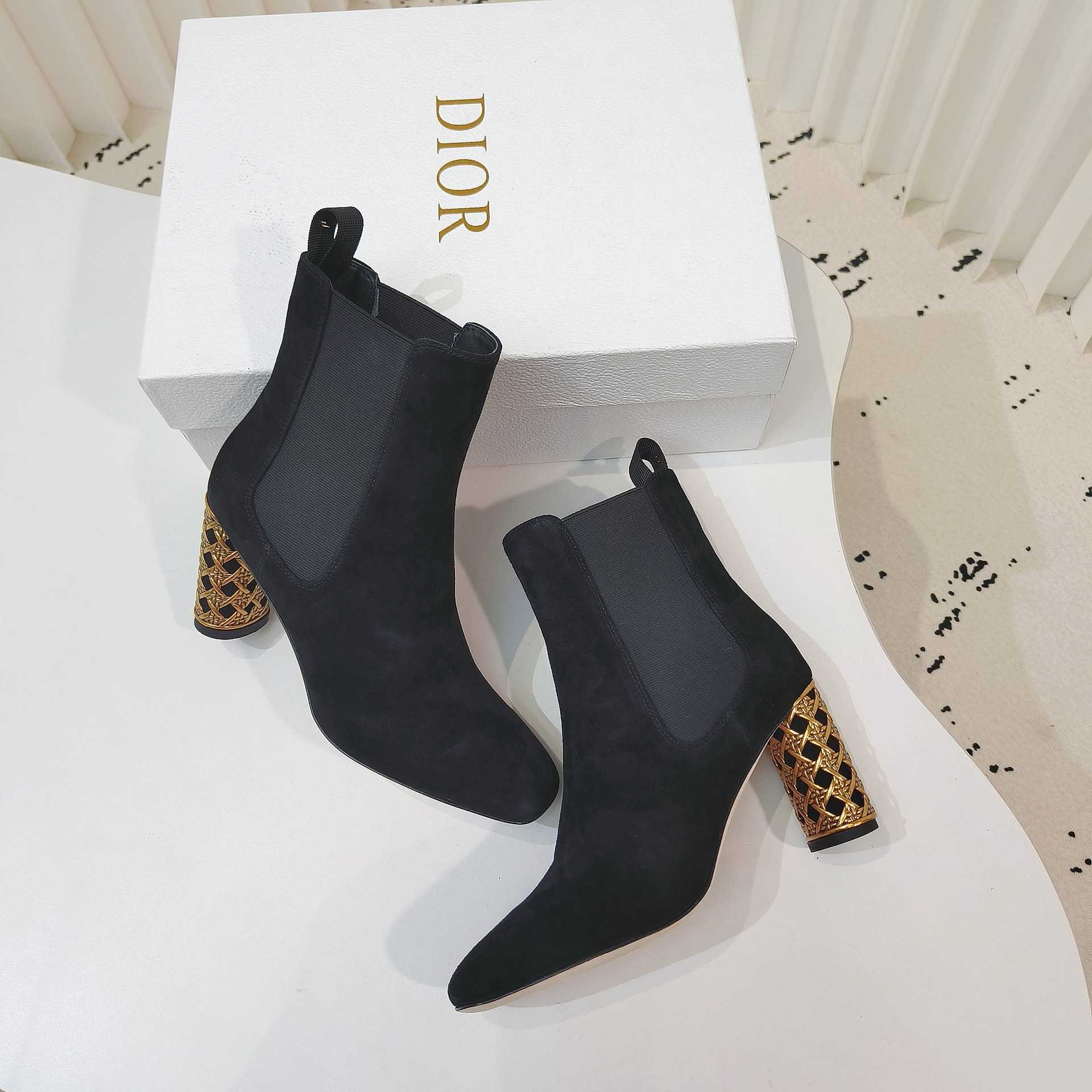 Dior Icon Heeled Ankle Boot - DopestKickz