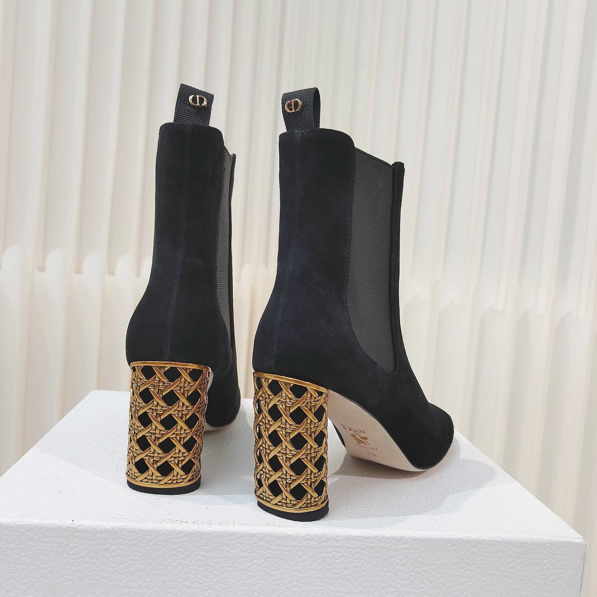 Dior Icon Heeled Ankle Boot - DopestKickz