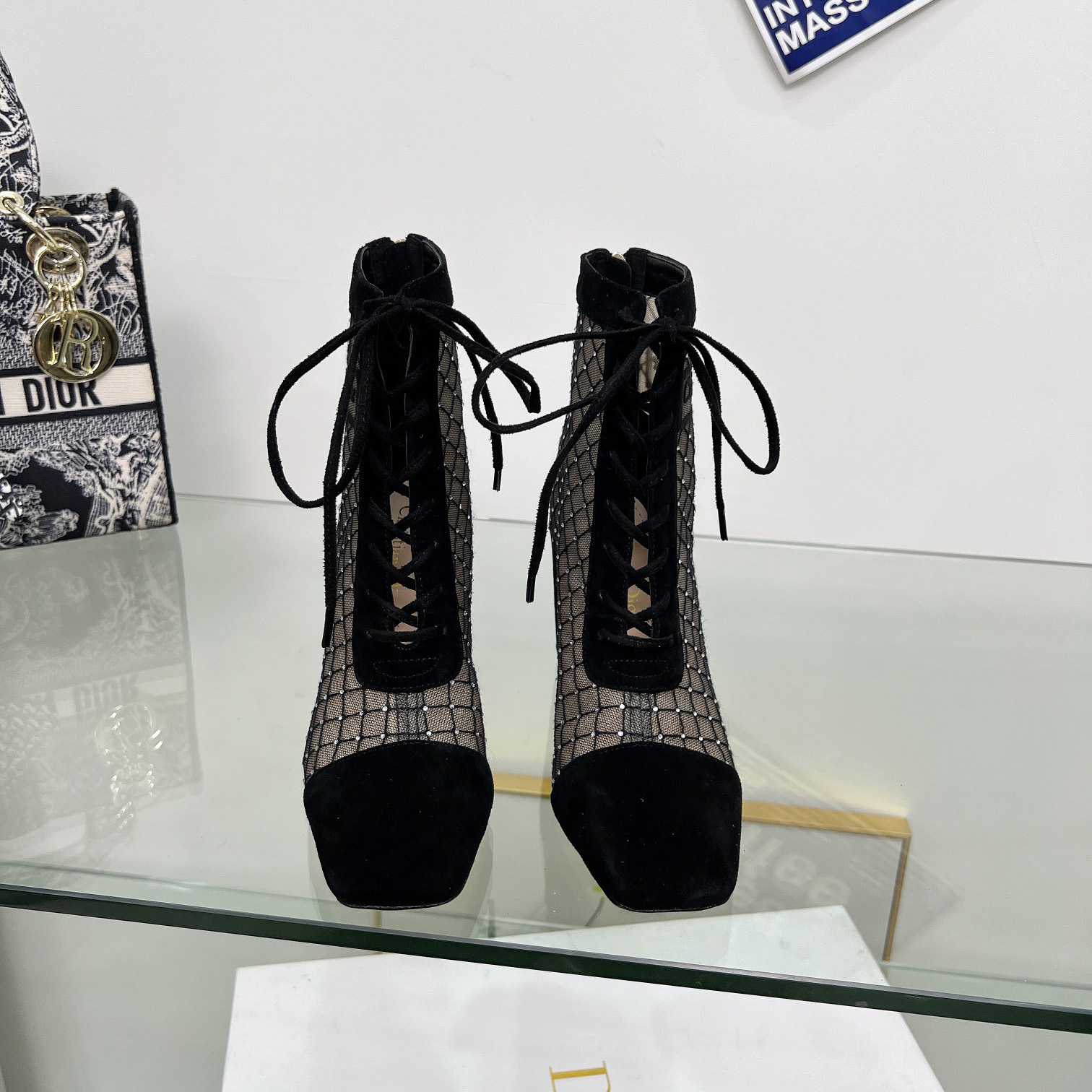 Dior Naughtily-D Heeled Ankle Boot - DopestKickz