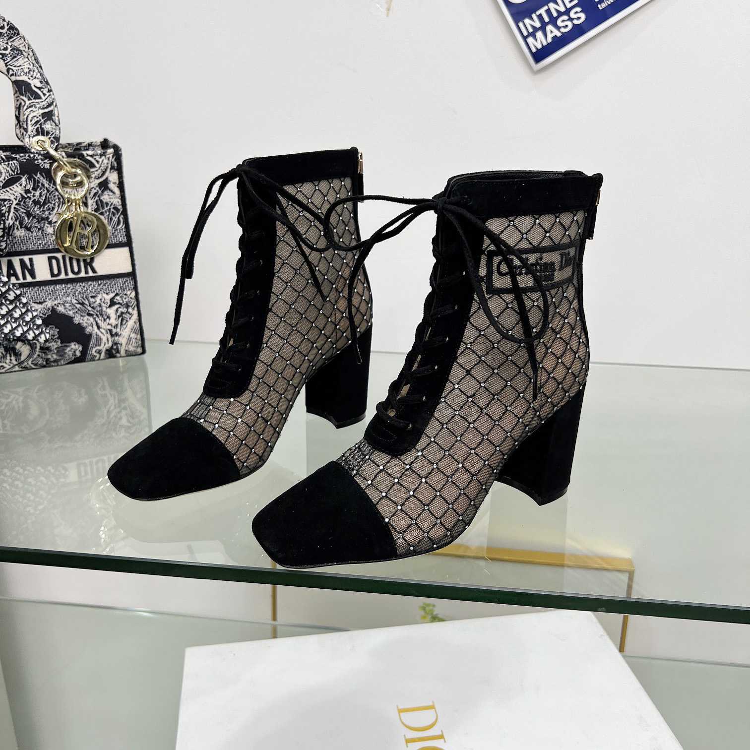 Dior Naughtily-D Heeled Ankle Boot - DopestKickz