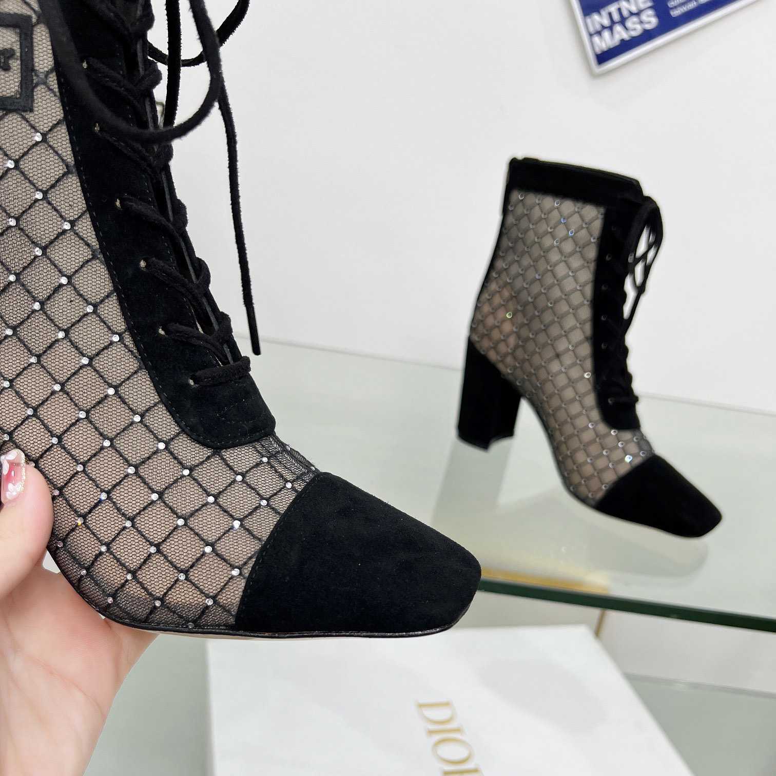 Dior Naughtily-D Heeled Ankle Boot - DopestKickz