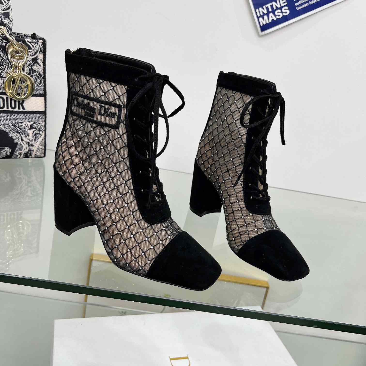 Dior Naughtily-D Heeled Ankle Boot - DopestKickz