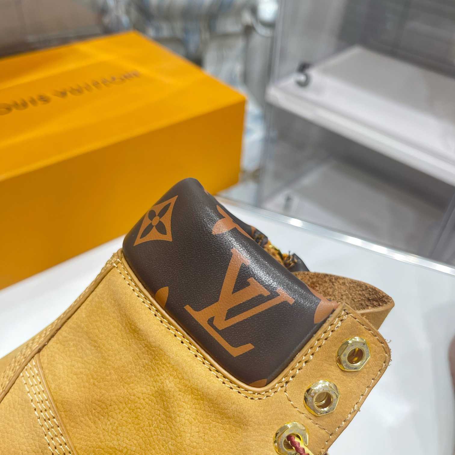 Louis Vuitton x 6 Inch Ankle Boot 'Wheat' - DopestKickz