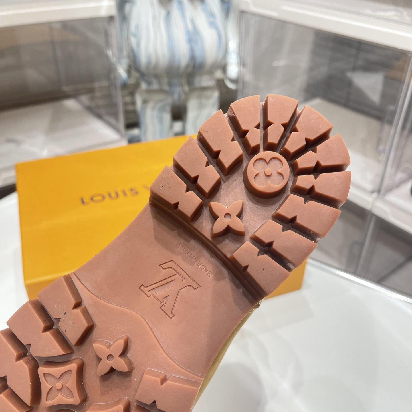 Louis Vuitton x 6 Inch Ankle Boot 'Wheat' - DopestKickz
