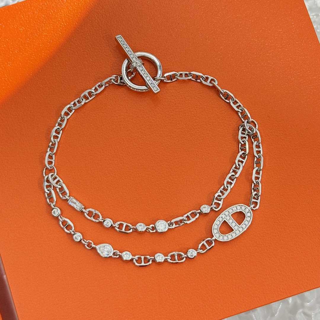 Hermes Chaine D'ancre Chaos Fancy Bracelet - DopestKickz