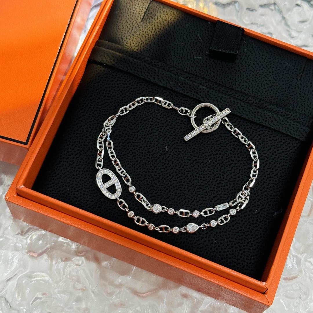 Hermes Chaine D'ancre Chaos Fancy Bracelet - DopestKickz