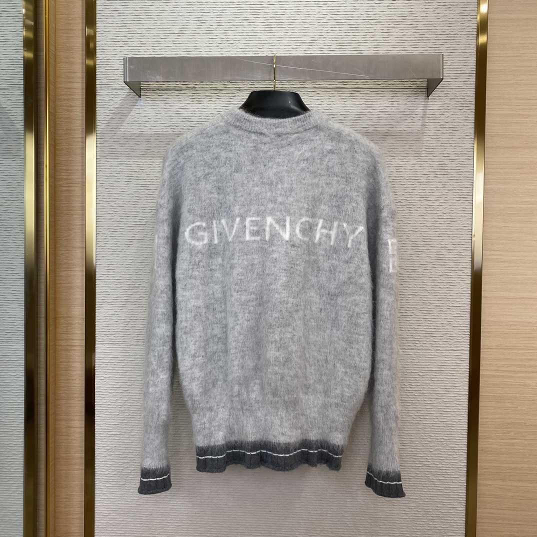 Givenchy 4G Logo Detailed Crewneck Sweater - DopestKickz