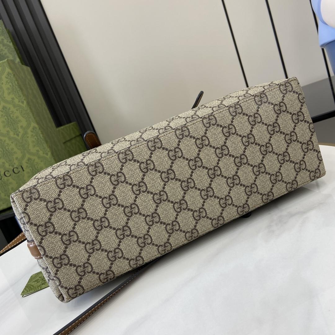Gucci GG Emblem Small Tote Bag - DopestKickz
