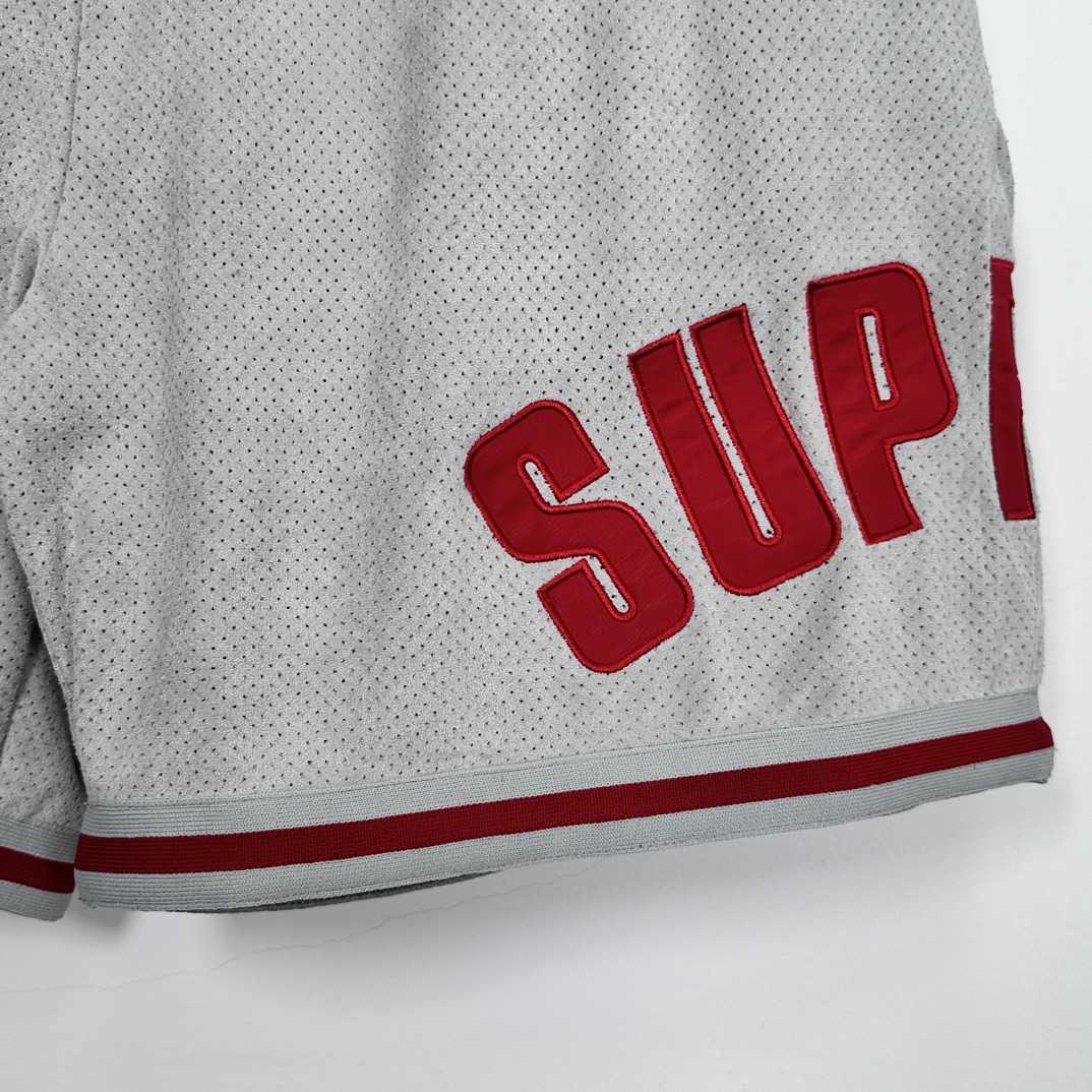 Supreme Ultra Suede Mesh Shorts - DopestKickz