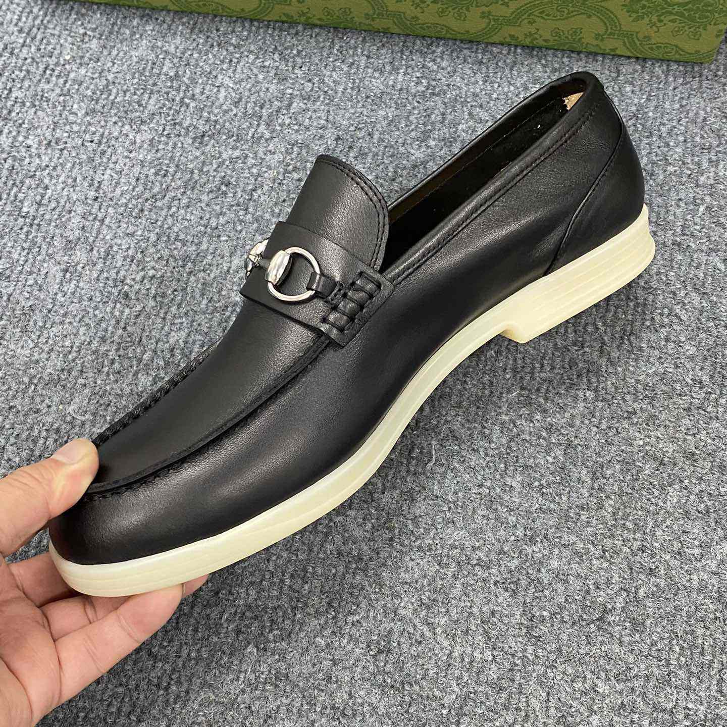 Gucci Men's Loafer With Horsebit - DopestKickz