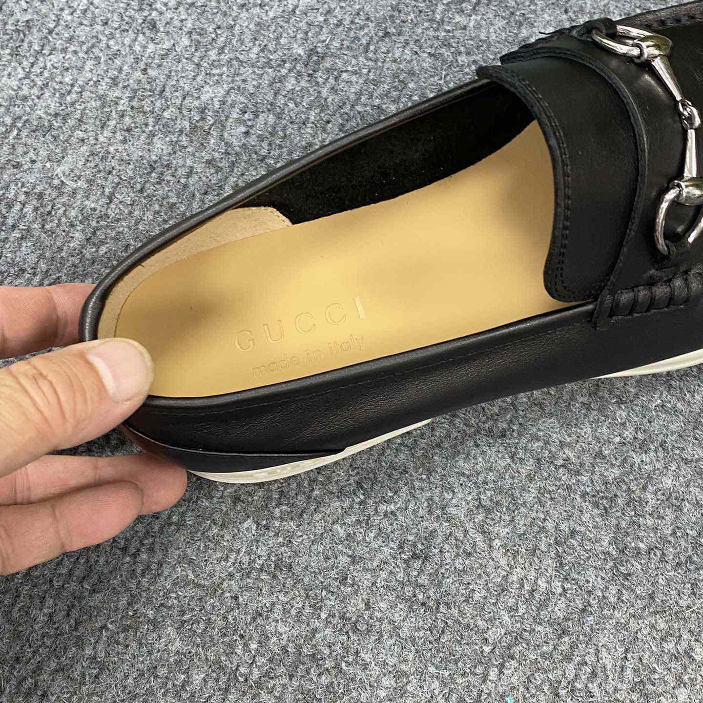 Gucci Men's Loafer With Horsebit - DopestKickz