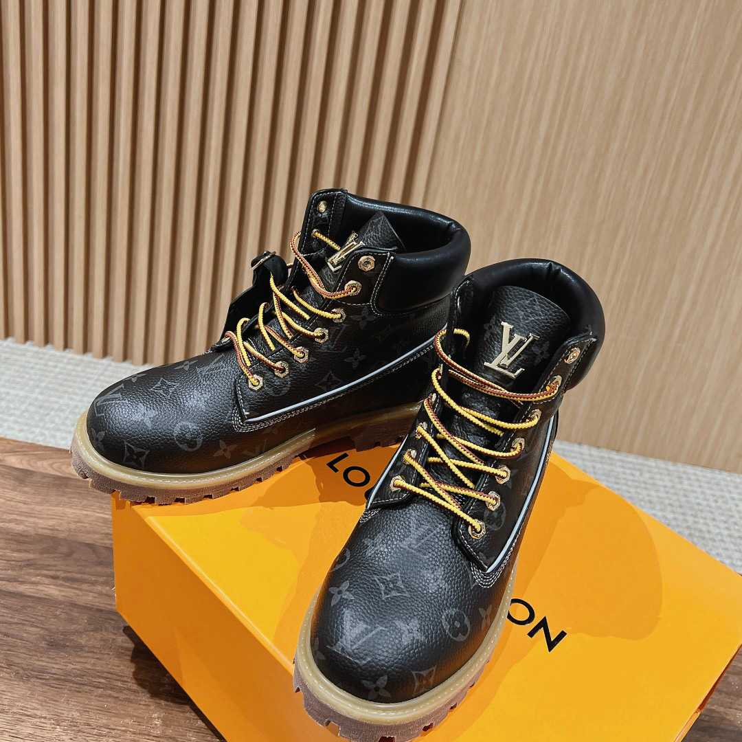 Louis Vuitton x Timberland Ankle Boot - DopestKickz