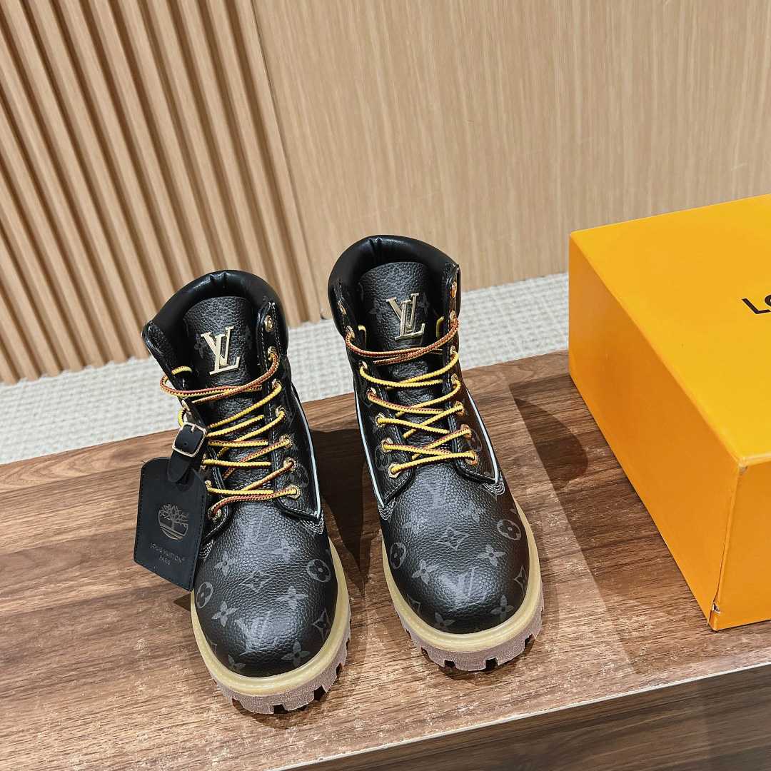 Louis Vuitton x Timberland Ankle Boot - DopestKickz