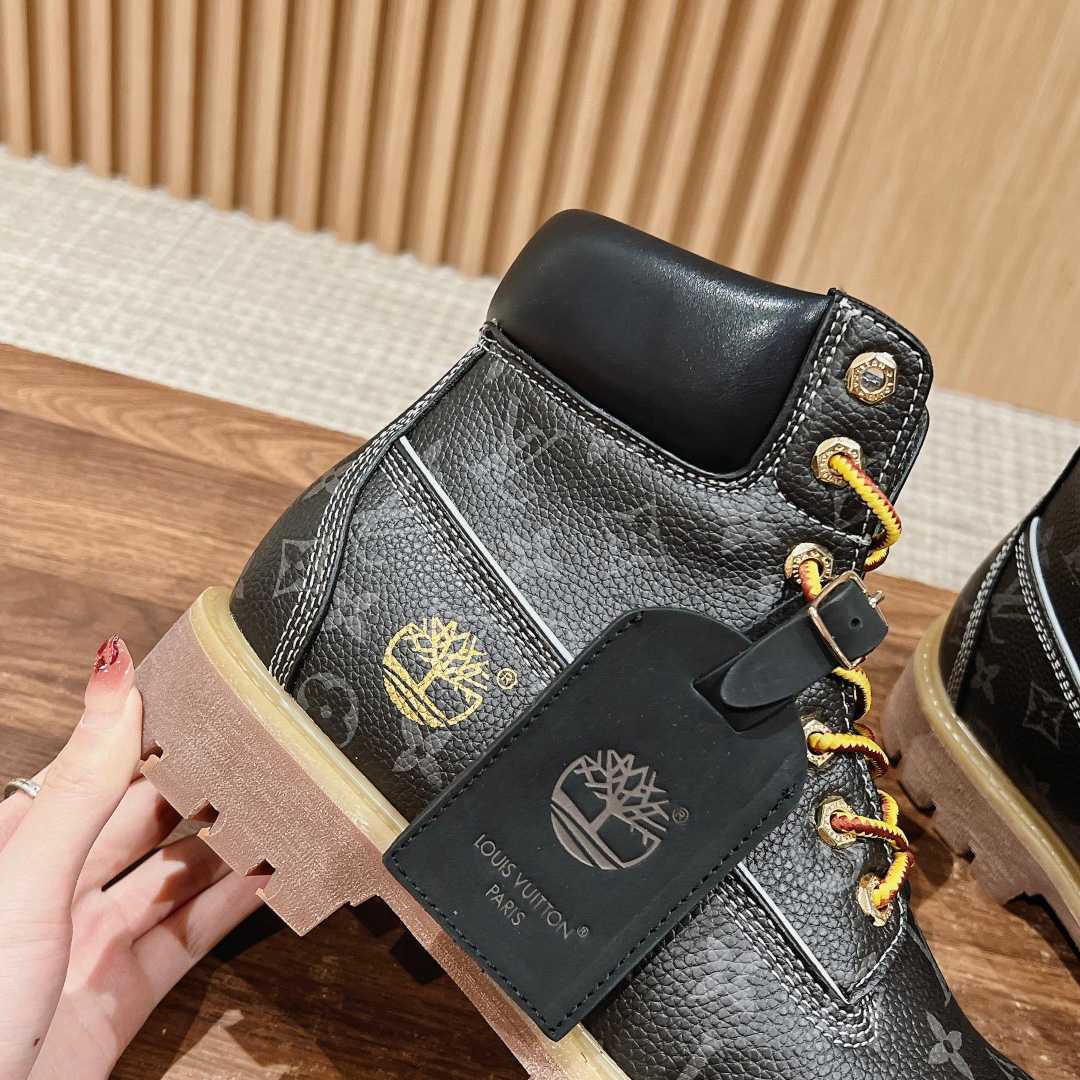 Louis Vuitton x Timberland Ankle Boot - DopestKickz